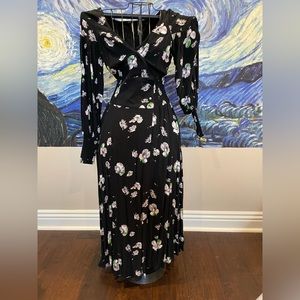 Free People wrap dress